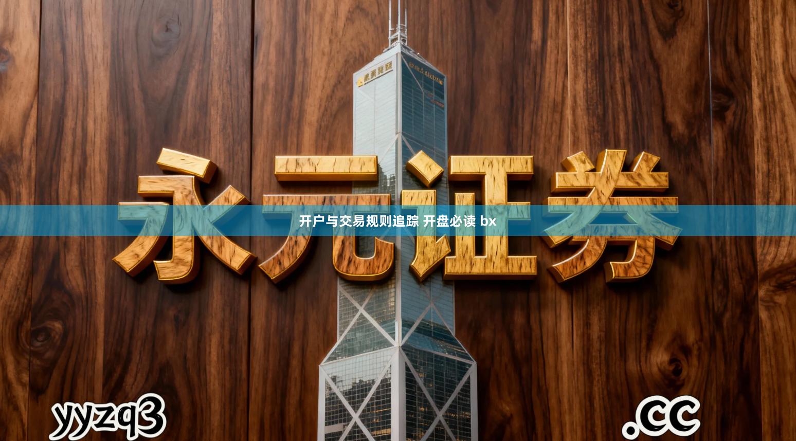 开户与交易规则追踪 开盘必读 bx